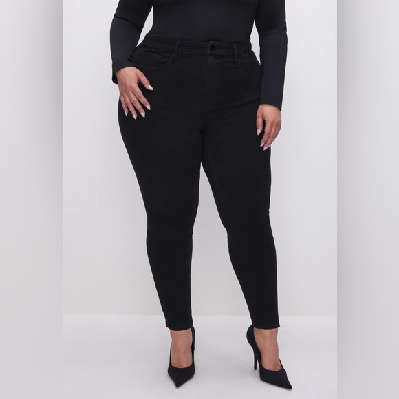 Good American Denim - GOOD AMERICAN ALWAYS FITS GOOD LEGS SKINNY JEANS. Plus Size 28-32,